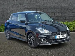 Black Used 2018 Suzuki Swift Sport Hatchback | £12,995 (Fair price)