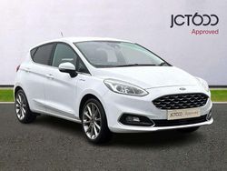 White Used 2020 Ford Fiesta Vignale Hatchback | £11,000 (Fair price)