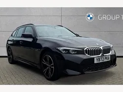 Black Used 2022 BMW 330e M Sport Estate | £27,895 (Fair price)
