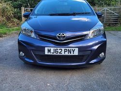 Blue Used 2012 Toyota Yaris SR Hatchback | £3,595 (Fair price)