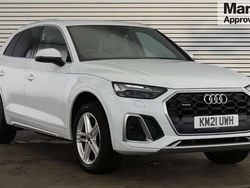 White Used 2021 Audi Q5 S-Line SUV | £29,196 (Fair price)