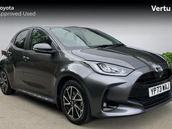 Grey Used 2023 Toyota Yaris Hybrid Design Hatchback | £18,375 (Fair price)