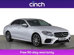Silver Used 2020 Mercedes E220 AMG line Sedan | £20,799 (Fair price)