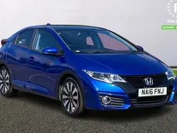 Blue Used 2015 Honda Civic SR Hatchback | £12,899 (A bit pricey)