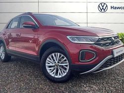 Red Used 2022 VW T-Roc Life SUV | £22,750 (Fair price)
