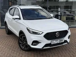 White Used 2023 MG ZS Exclusive Sedan | £13,999 (Fair price)