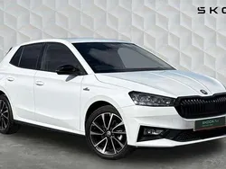 Moon white metallic Used 2024 Skoda Fabia Monte Carlo Hatchback | £19,000 (A bit pricey)