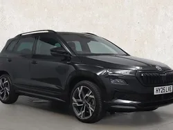 Black Used 2025 Skoda Karoq SportLine SUV | £33,773 (A bit pricey)