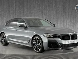Blue Used 2022 BMW 545e M Sport | £36,499 (Good price)