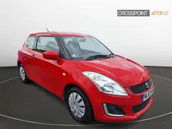 Red Used 2013 Suzuki Swift Hatchback | £3,795 (Fair price)