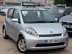 Silver Used 2007 Daihatsu Sirion Hatchback | £2,475 (Fair price)