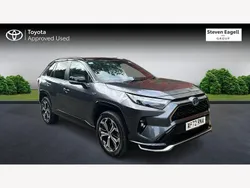 Grey/black Used 2022 Toyota RAV4 Hybrid SUV | £31,515 (A bit pricey)