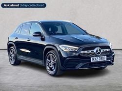Black Used 2022 Mercedes GLA250 Premium SUV | £24,399 (Fair price)