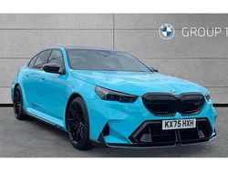 Borusan turkish blue Used 2025 BMW M5 Comfort Edition Sedan | £124,793