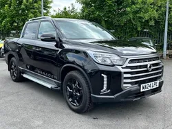 Black Used 2024 Ssangyong Musso Pickup | £27,900 (A bit pricey)