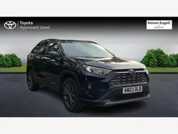 Blue Used 2023 Toyota RAV4 Hybrid Design SUV | £28,945 (Fair price)