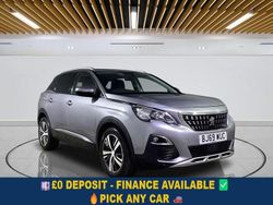 Grey Used 2019 Peugeot 3008 Allure SUV | £12,799 (Fair price)