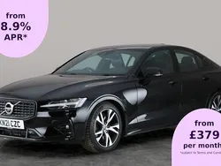 Black Used 2021 Volvo S60 R-Design Sedan | £22,285 (Fair price)
