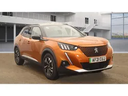 Orange Used 2021 Peugeot e-2008 GT SUV | £12,995 (Good price)