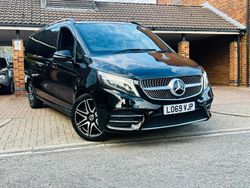 Black Used 2019 Mercedes V220 AMG line MPV | £39,891 (Expensive)