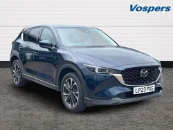Blue Used 2023 Mazda CX-5 Exclusive-Line SUV | £20,300 (Fair price)