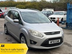 Silver Used 2011 Ford Grand C-Max Zetec MPV | £1,989 (Good price)