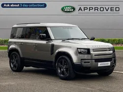Silver Used 2023 Land Rover Defender SE Dynamic SUV | £59,999 (Fair price)