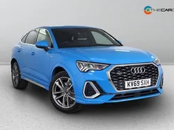 Blue Used 2019 Audi Q3 Sportback S-Line SUV | £26,975 (Fair price)