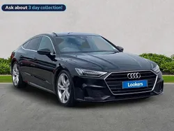 Black Used 2021 Audi A7 S-Line Hatchback | £26,769 (Good price)