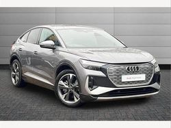 Grey Used 2022 Audi Q4 Sportback e-tron S-Line SUV | £27,495