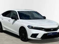 Premium paint platinum white Used 2023 Honda Civic Sport Hatchback | £26,723 (Super price)