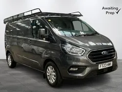 Grey Used 2023 Ford Transit Custom Limited Van | £18,450 (Fair price)