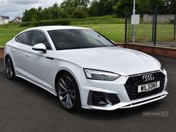 White Used 2022 Audi A5 S-Line Coupe | £26,480 (Fair price)