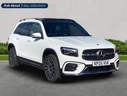 White Used 2025 Mercedes GLB200 AMG Line Premium Plus SUV | £40,689