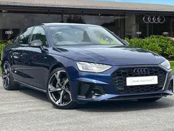 Blue Used 2024 Audi A4 Black Edition Sedan | £26,995 (Fair price)