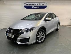 Silver Used 2015 Honda Civic S Hatchback | £8,095 (Fair price)