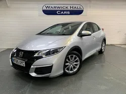 Silver Used 2015 Honda Civic S Hatchback | £8,095 (Fair price)