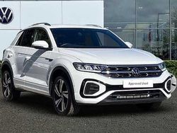 White Used 2025 VW T-Roc R-line SUV | £27,730 (Fair price)