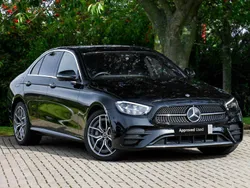 Black Used 2023 Mercedes E400 AMG Line Premium Sedan | £43,498 (Fair price)