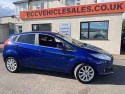 Blue Used 2015 Ford Fiesta Titanium Hatchback | £8,995 (Expensive)