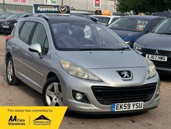 Silver Used 2009 Peugeot 207 Sport Estate | £2,275 (Fair price)