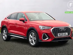 Red Used 2020 Audi Q3 Sportback S-Line SUV | £22,999 (Super price)