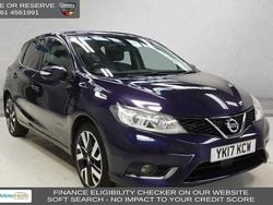 Blue Used 2017 Nissan Pulsar S Hatchback | £7,470 (Fair price)