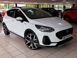 White Used 2023 Ford Fiesta Active X Hatchback | £18,789 (A bit pricey)