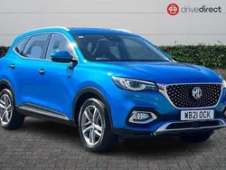 Blue Used 2021 MG HS Exclusive SUV | £14,398 (Super price)