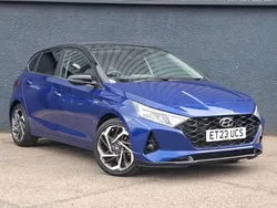 Blue Used 2023 Hyundai i20 Ultimate Hatchback | £17,298 (Fair price)