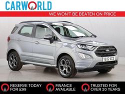 Silver Used 2022 Ford Ecosport ST-Line SUV | £11,700 (Good price)