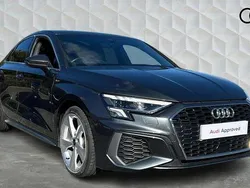 Grey Used 2023 Audi A3 S-Line Sedan | £24,000 (Fair price)