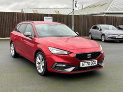 Red Used 2020 Seat Leon FR Estate | £14,250 (A bit pricey)