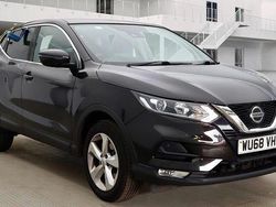 Black Used 2018 Nissan Qashqai Acenta Premium SUV | £6,900 (Good price)